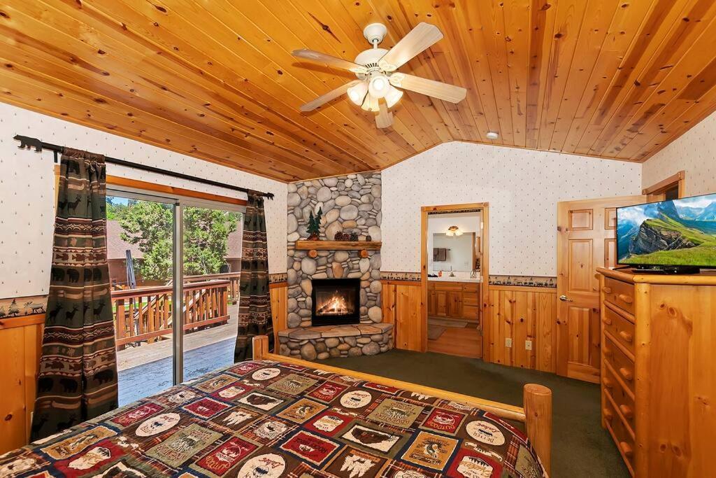 Teakwood - 3-Br Spa, Fire Pit, Quiet, Ac, Centrally Located Villa Big Bear Lake Luaran gambar