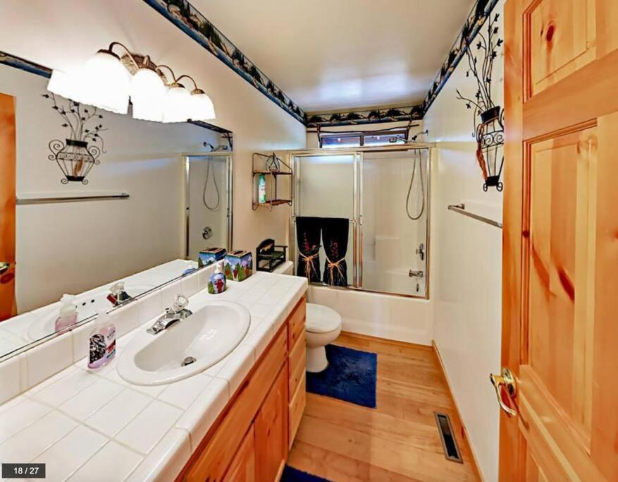 Teakwood - 3-Br Spa, Fire Pit, Quiet, Ac, Centrally Located Villa Big Bear Lake Luaran gambar